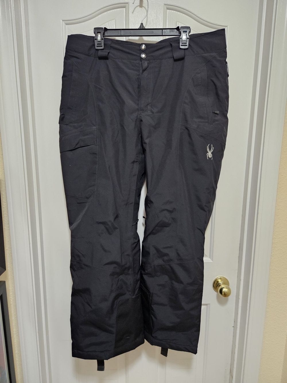 Spyder Woman's Black Ski Pants - Insulated Waterproof Performance